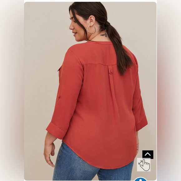 Torrid Harper Blouse, Size 3 - Picture 4 of 5